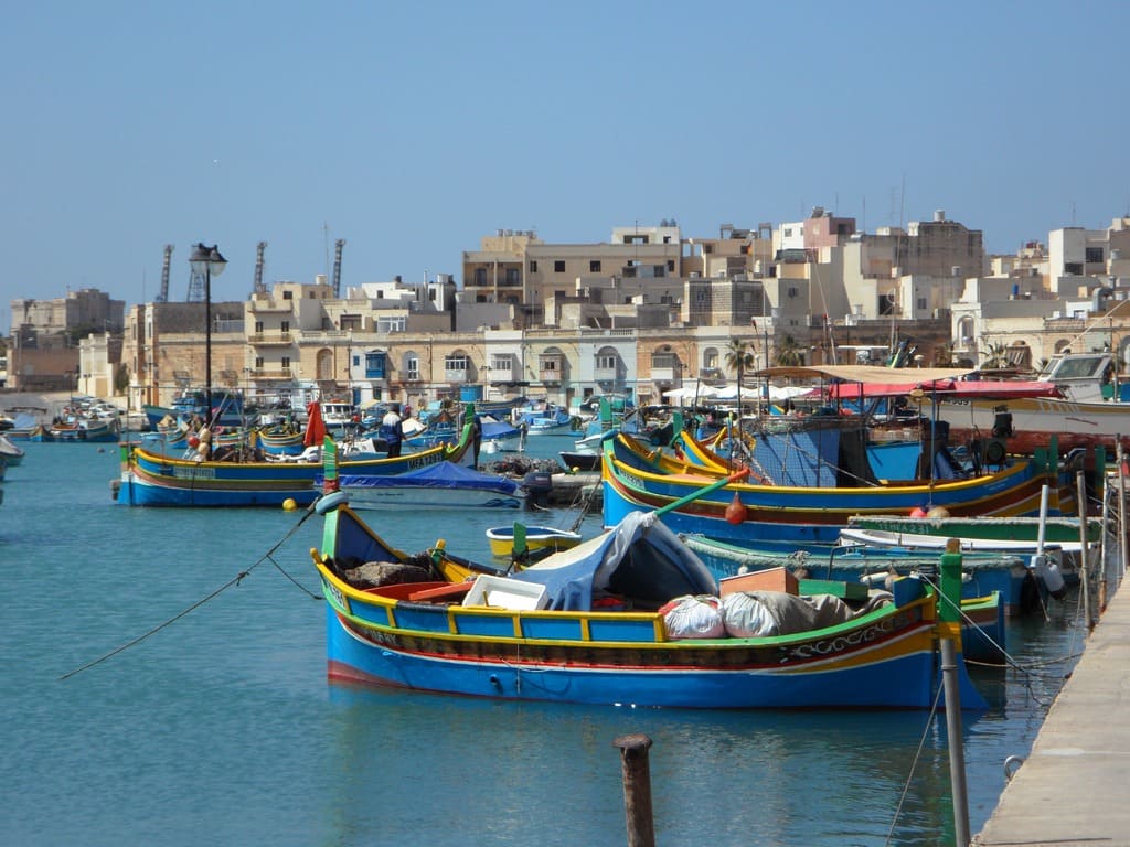 Les 10 plus belles villes de Malte - Port de marsaxlokk